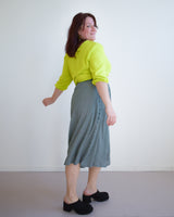 Eva Midi Gingham Skirt