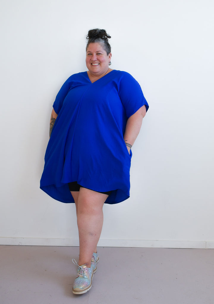 Classic Kaftan in New Moon Ultra Blue