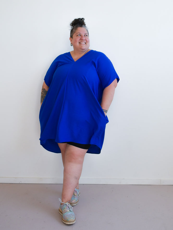 Classic Kaftan in New Moon Ultra Blue