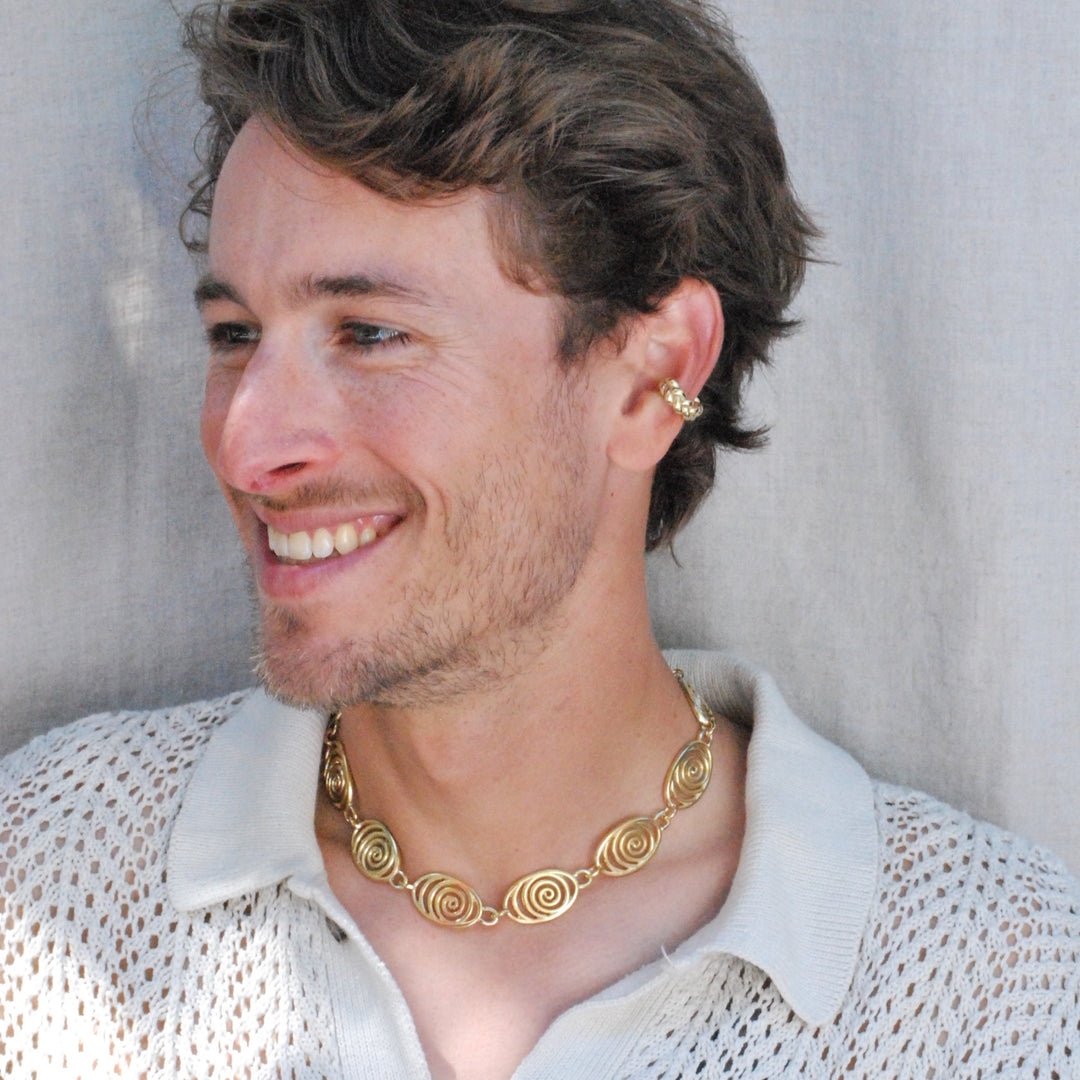 Spiral Infinity Necklace