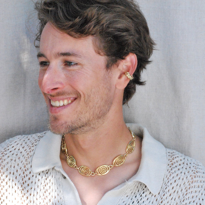 Spiral Infinity Necklace