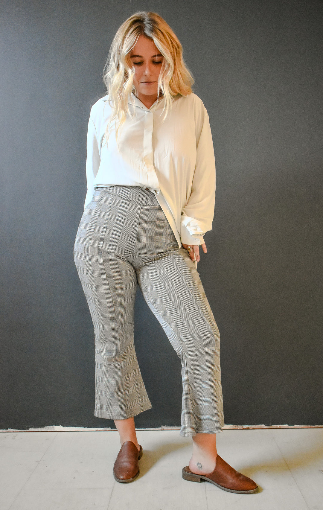 Doppel Pant in Plaid