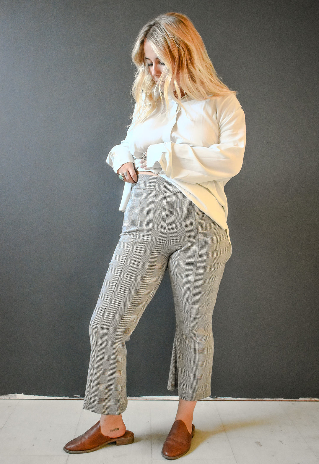 Doppel Pant in Plaid