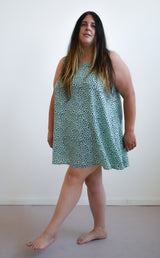 Mint Chip Mini Dress