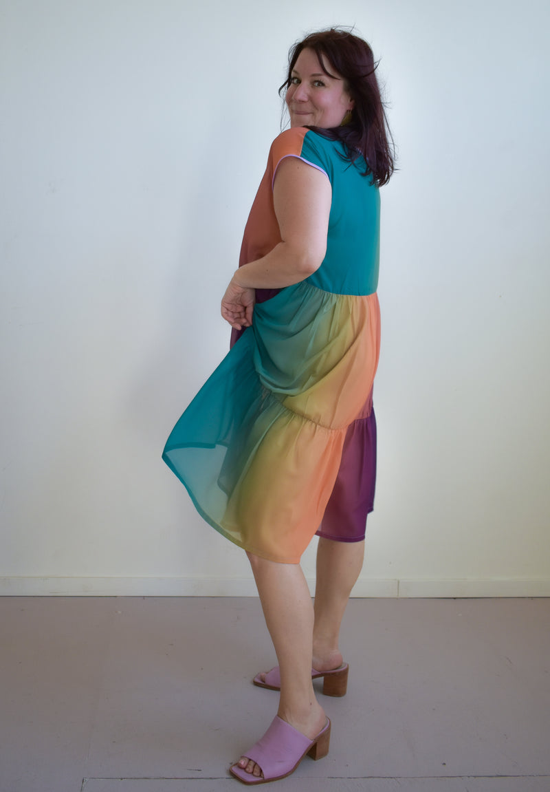 Prism Dress in Sunset