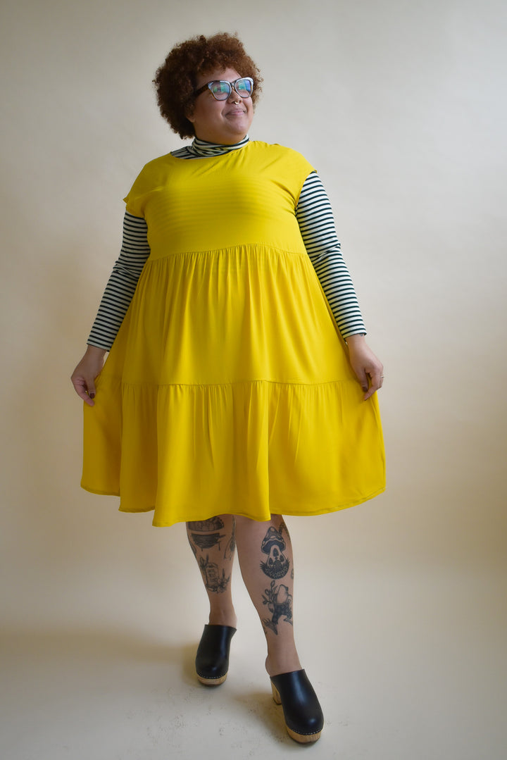 Prism Dress in Saffron