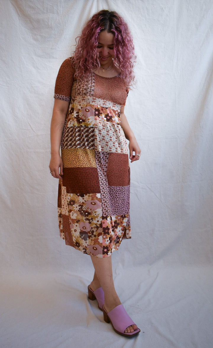 Megumi Dress in Quilt