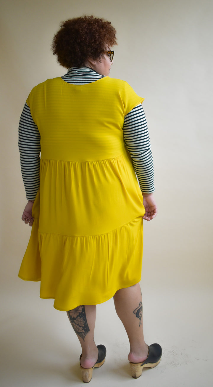 Prism Dress in Saffron