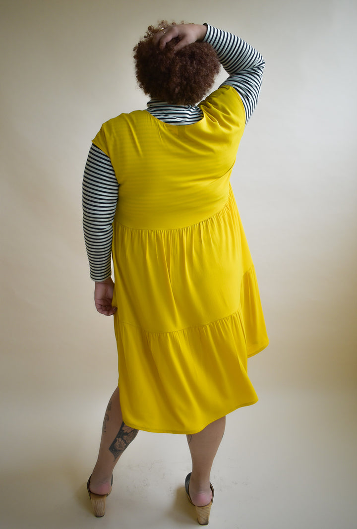 Prism Dress in Saffron