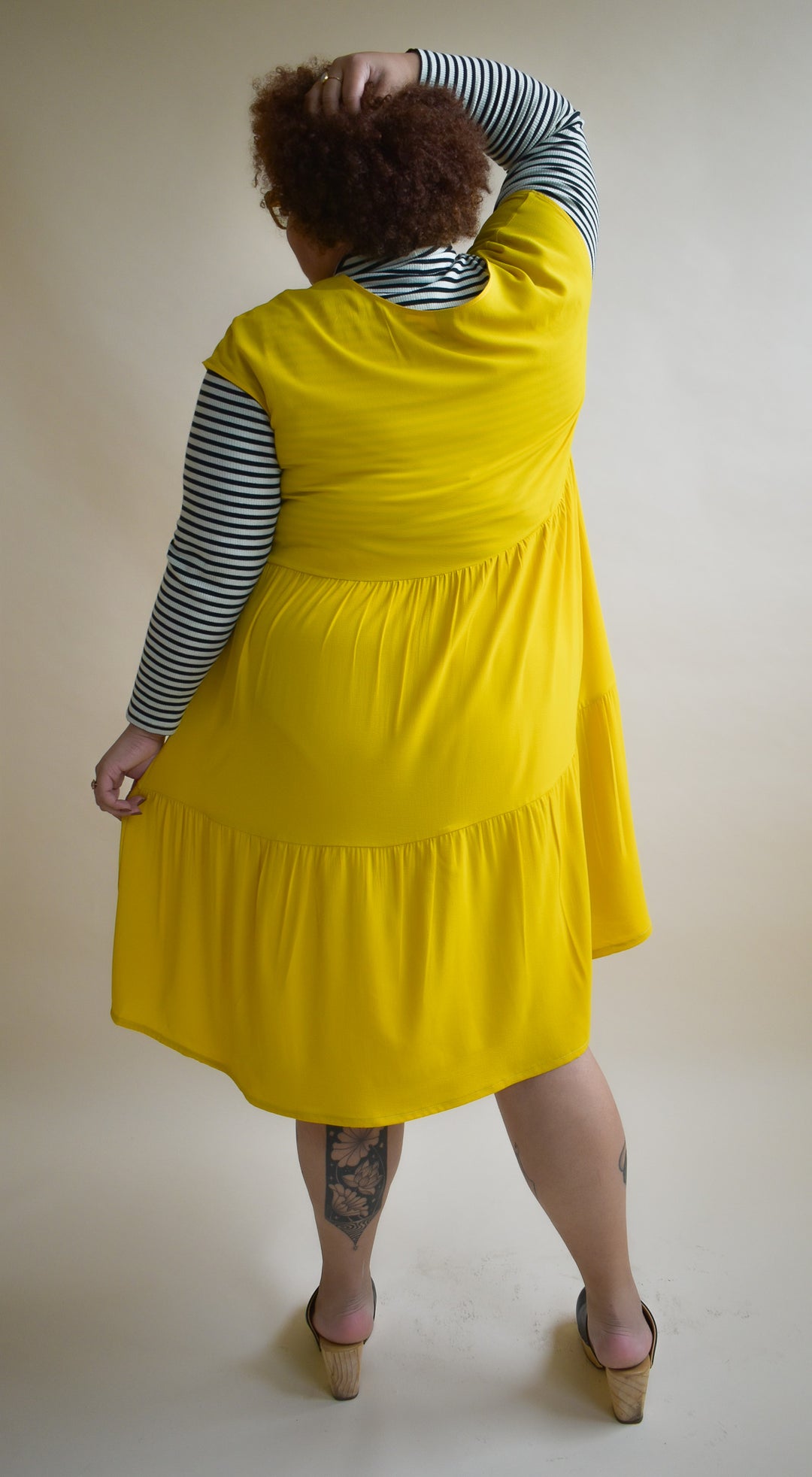 Prism Dress in Saffron