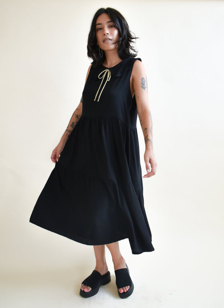 Tabitha Dress in Onyx