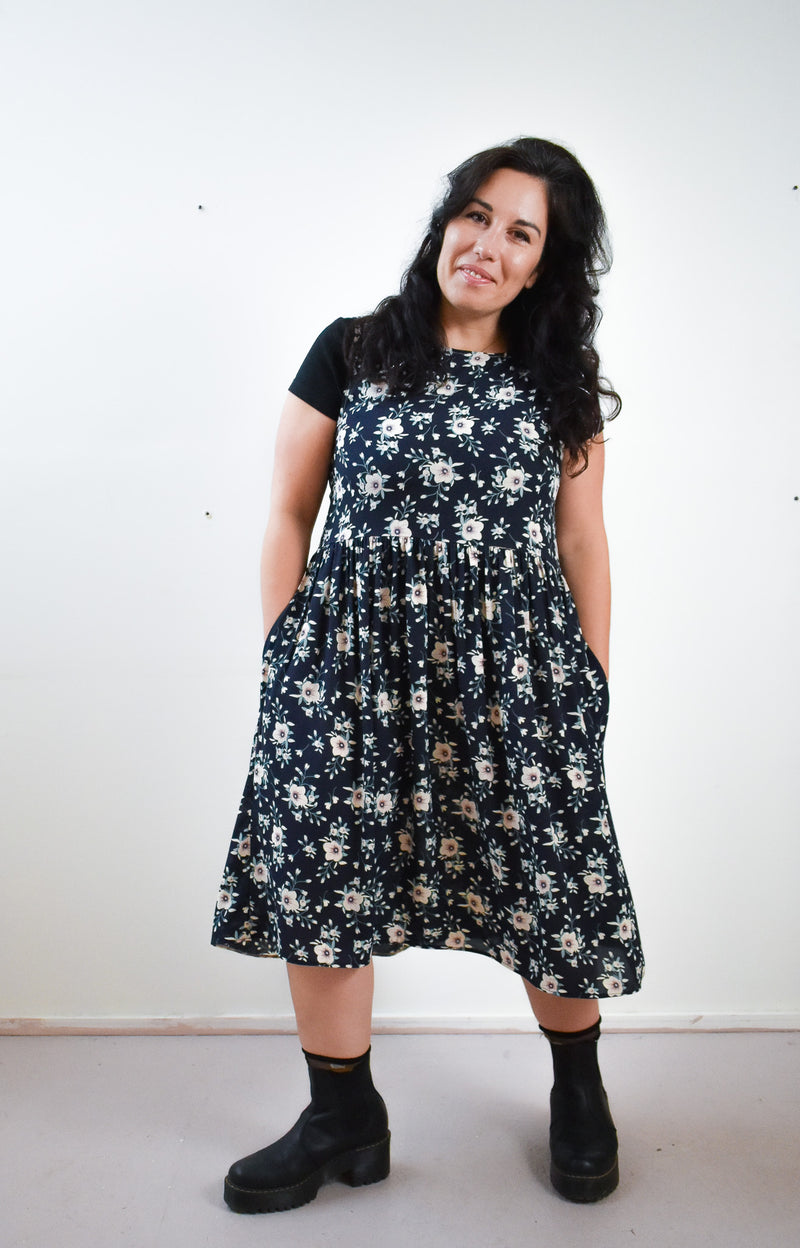 Meredith Dress in Brenda Walsh's Floral