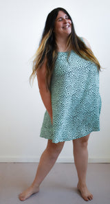 Mint Chip Mini Dress