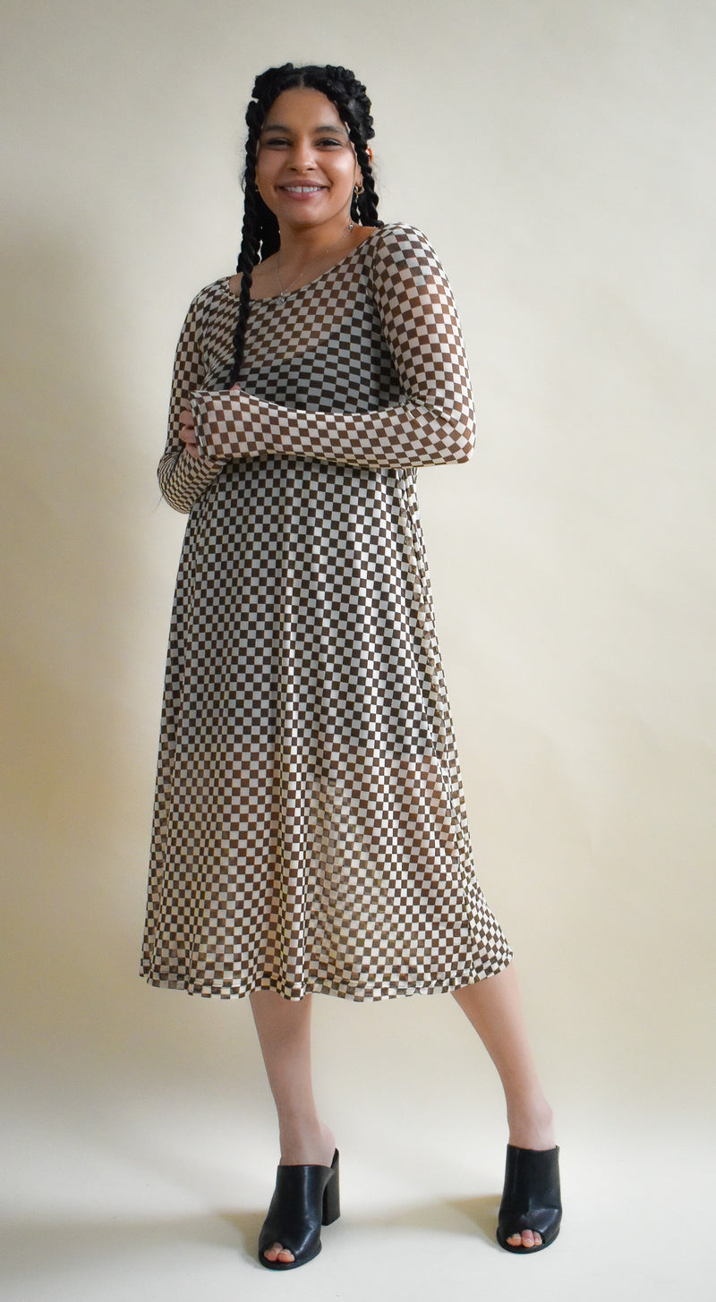 Megumi in Checker (long sleeve)