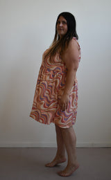 Edith Mini Dress in Painted Hills