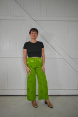 Floral Jacquard Pants