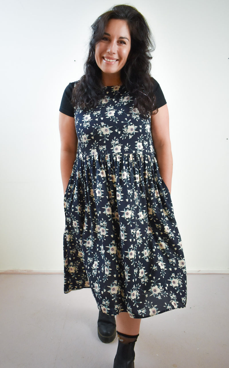 Meredith Dress in Brenda Walsh's Floral