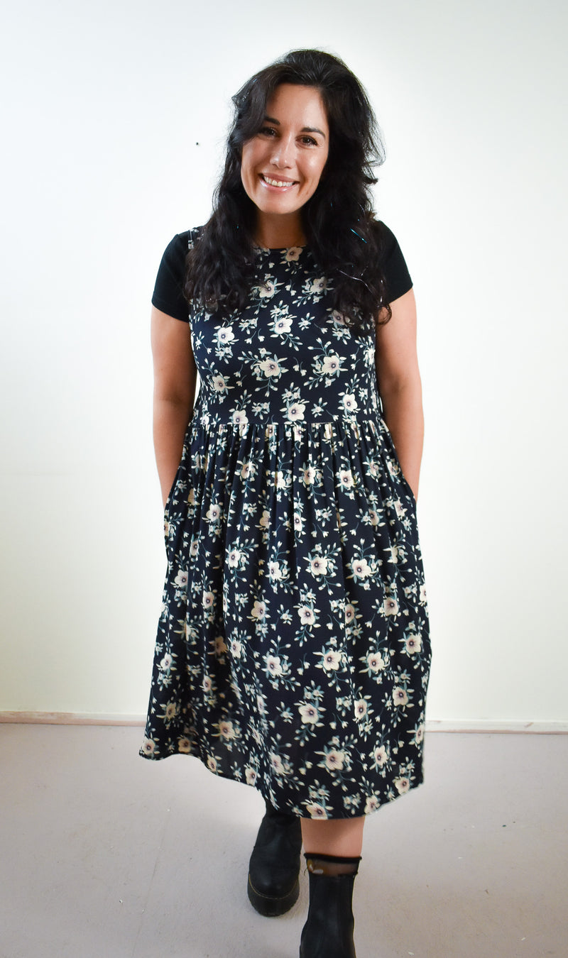 Meredith Dress in Brenda Walsh's Floral
