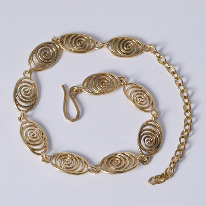 Spiral Infinity Necklace