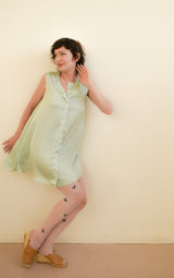 Mayra Dress in Seafoam