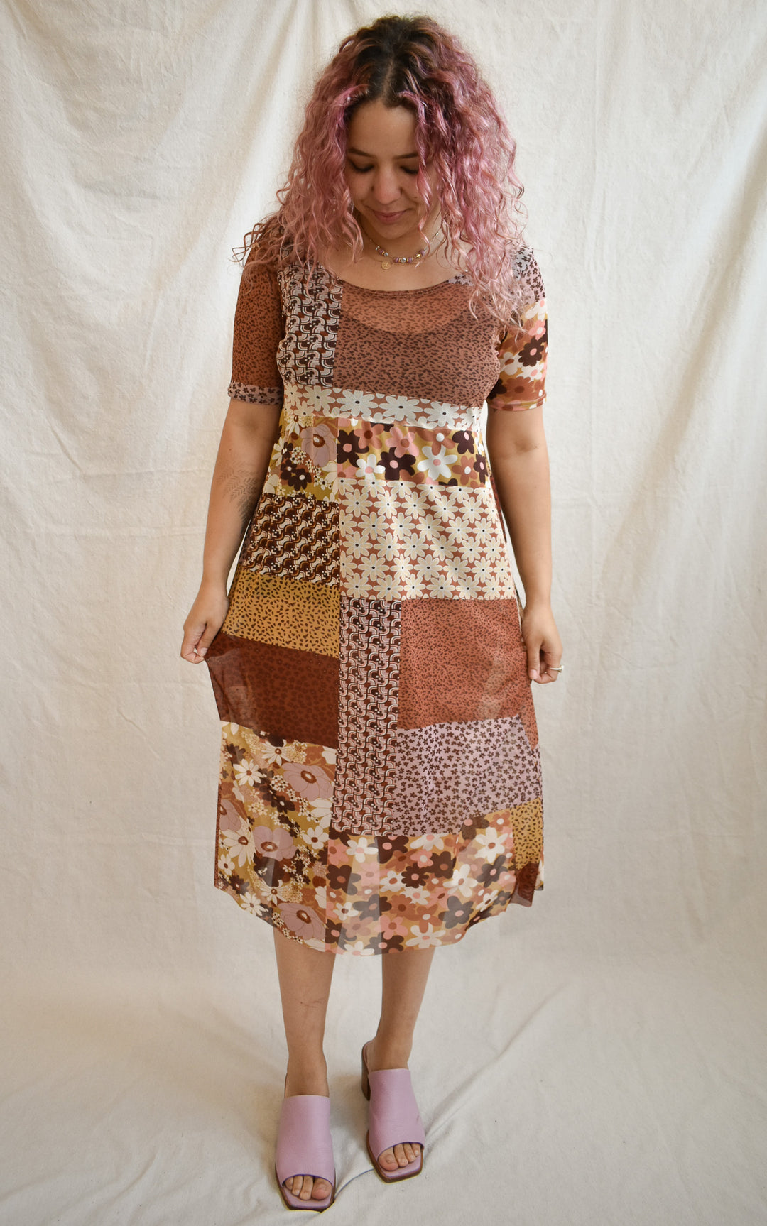 Megumi Dress in Quilt