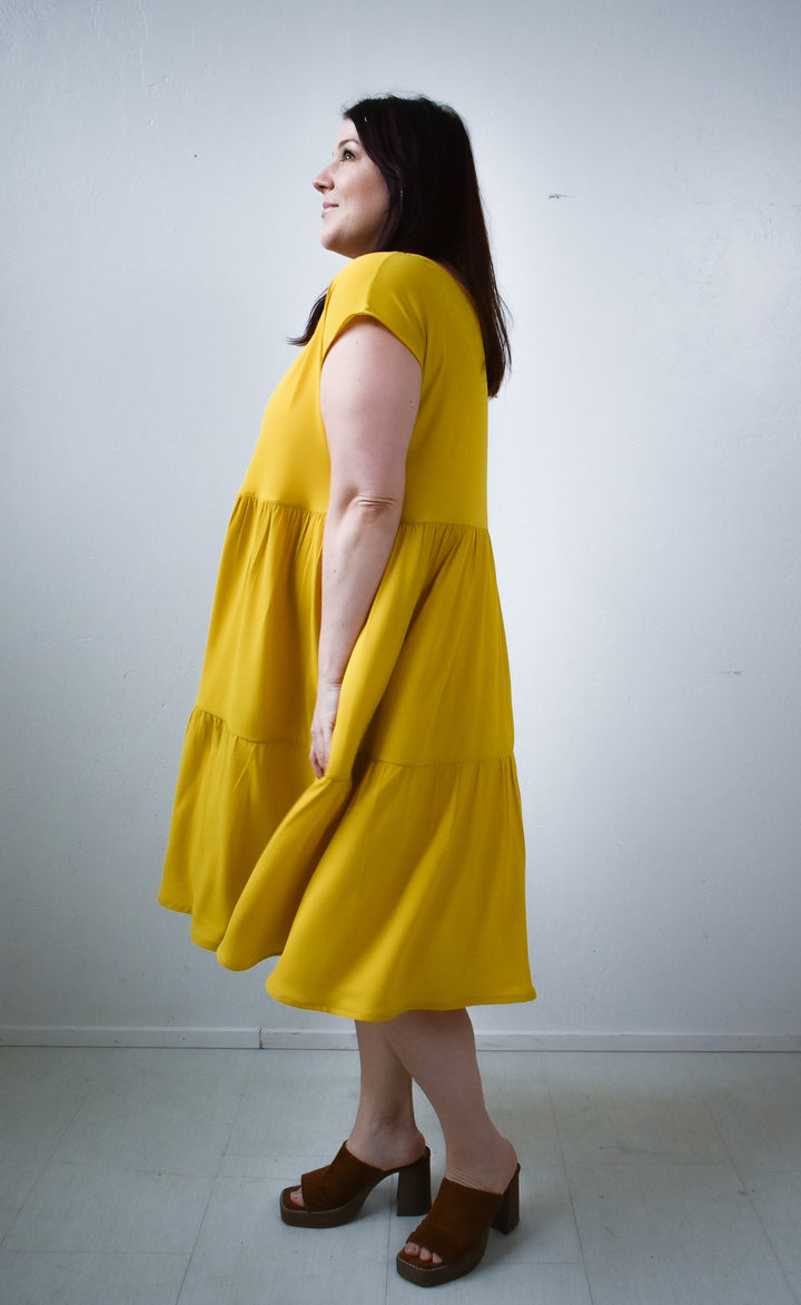 Prism Dress in Saffron