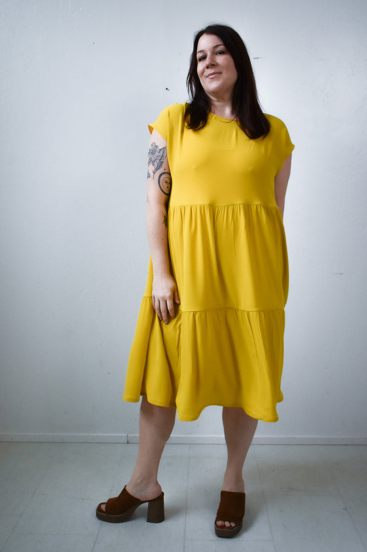 Prism Dress in Saffron