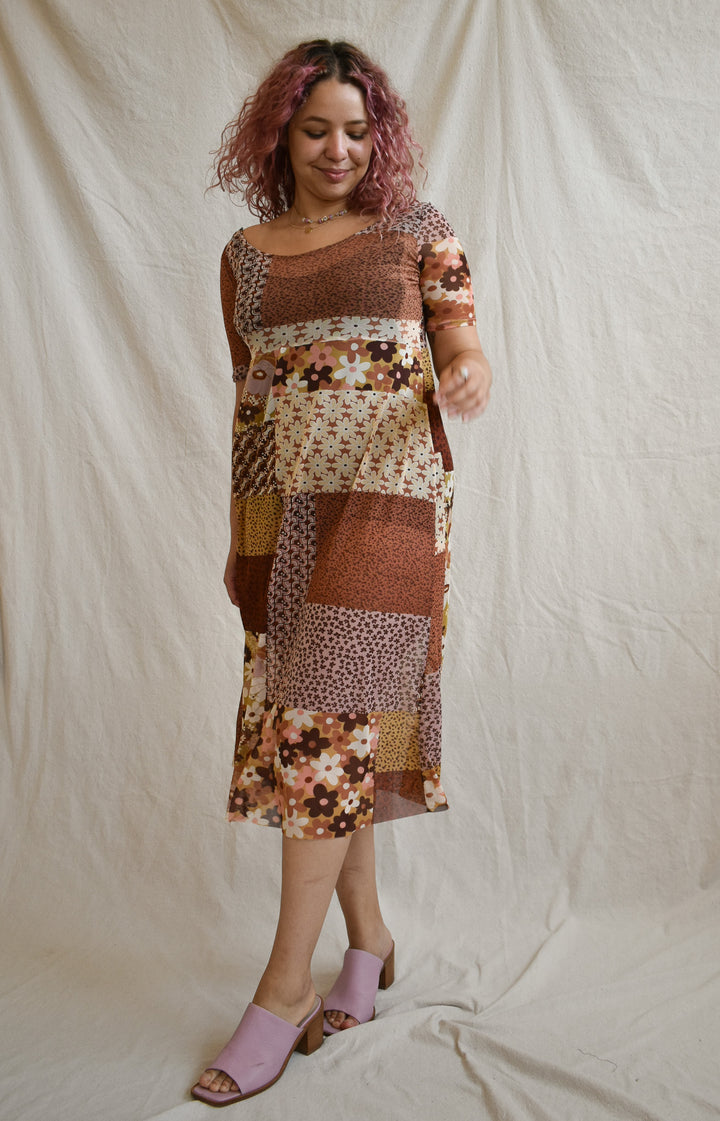 Megumi Dress in Quilt