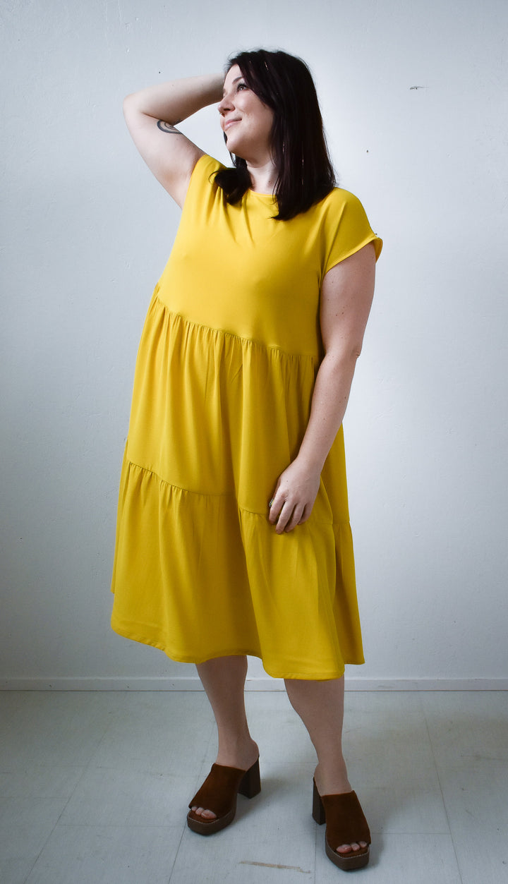 Prism Dress in Saffron