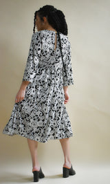 Aster Dress in Semillon Floral