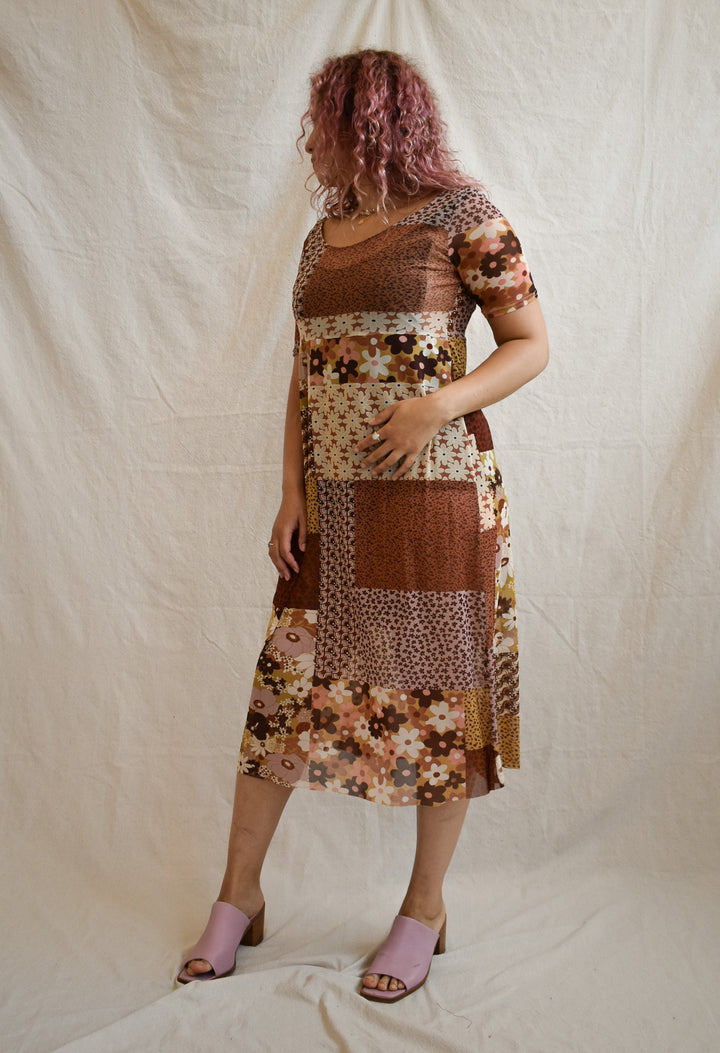 Megumi Dress in Quilt