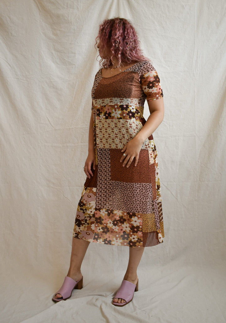 Megumi Dress in Quilt