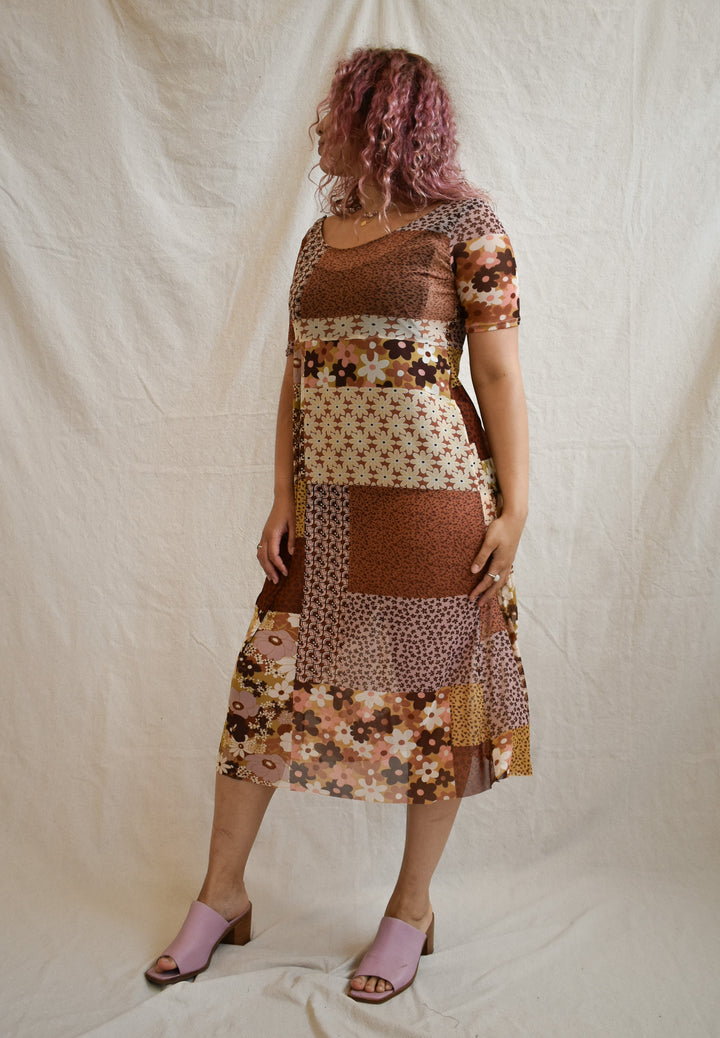 Megumi Dress in Quilt
