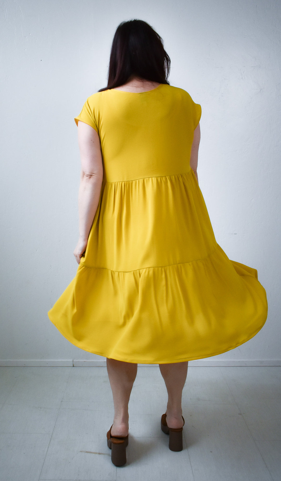 Prism Dress in Saffron