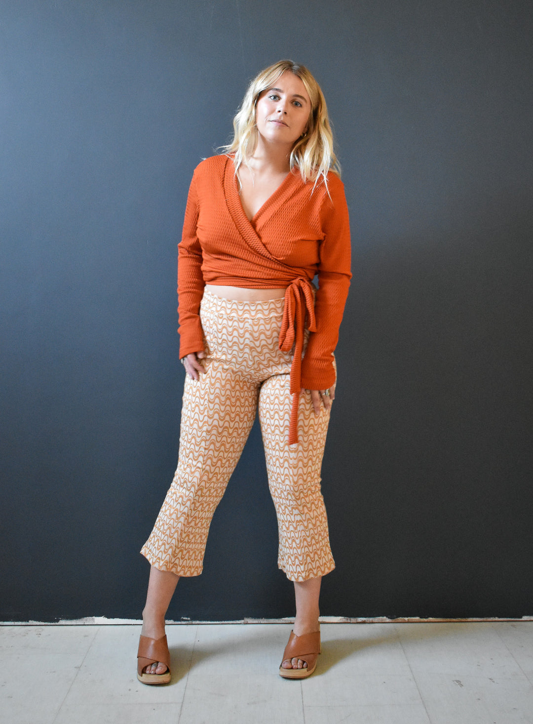 Doppel Pant in Swirly Babe