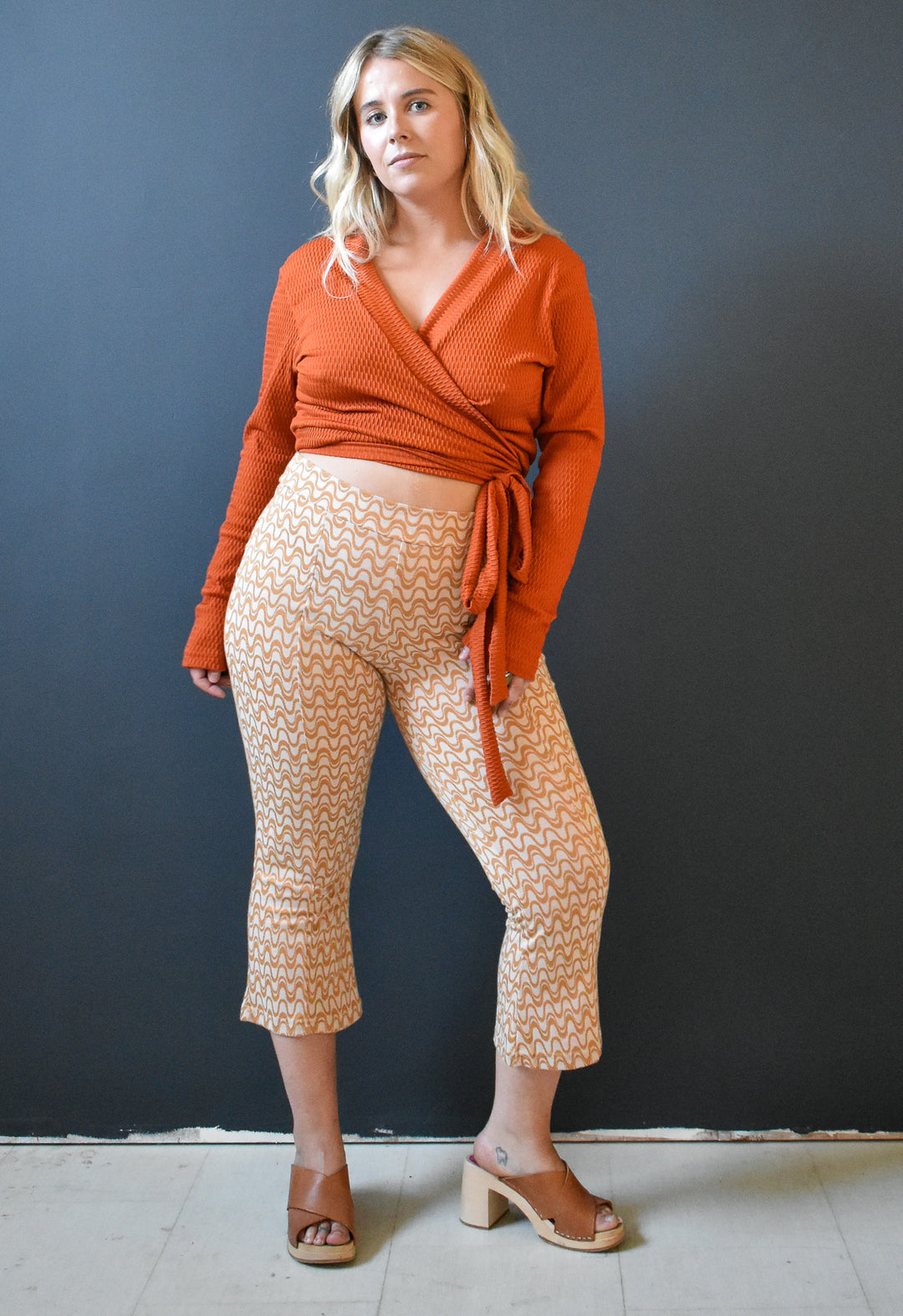 Doppel Pant in Swirly Babe