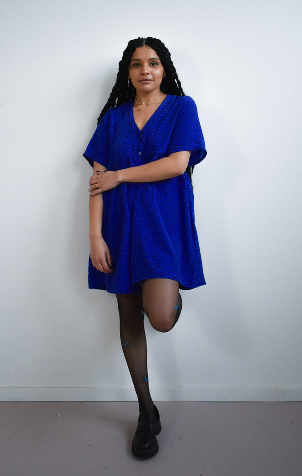 Caitlyn Dress in Ultra Izmir Purple