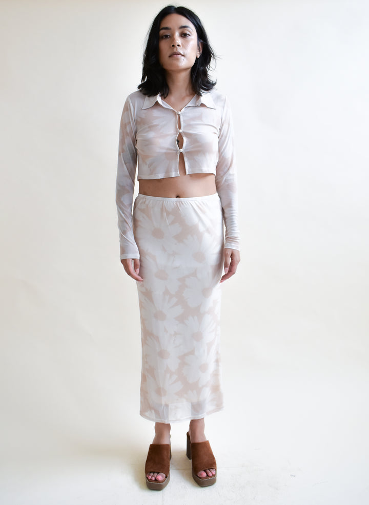 Powermesh Daisy Skirt