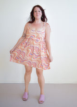 Edith Mini Dress in Painted Hills