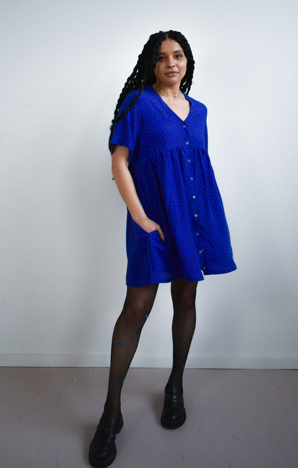Caitlyn Dress in Ultra Izmir Purple