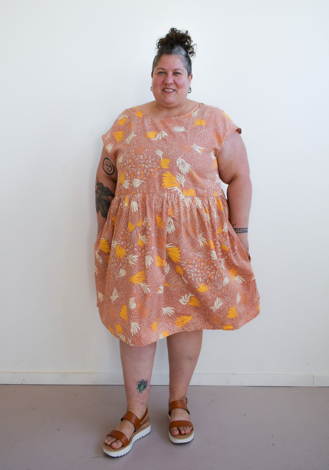 Totally Besties Florence Dress in Tumbleweed *LAST ONE!!!*