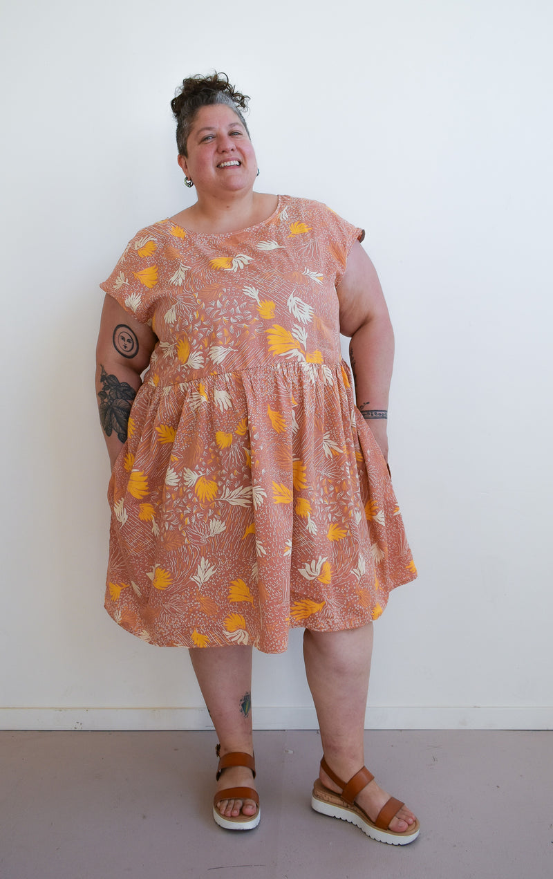 Totally Besties Florence Dress in Tumbleweed