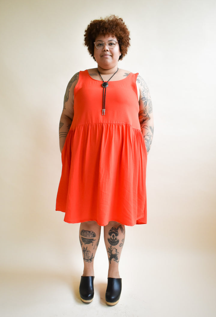 Meredith Dress in Poppy