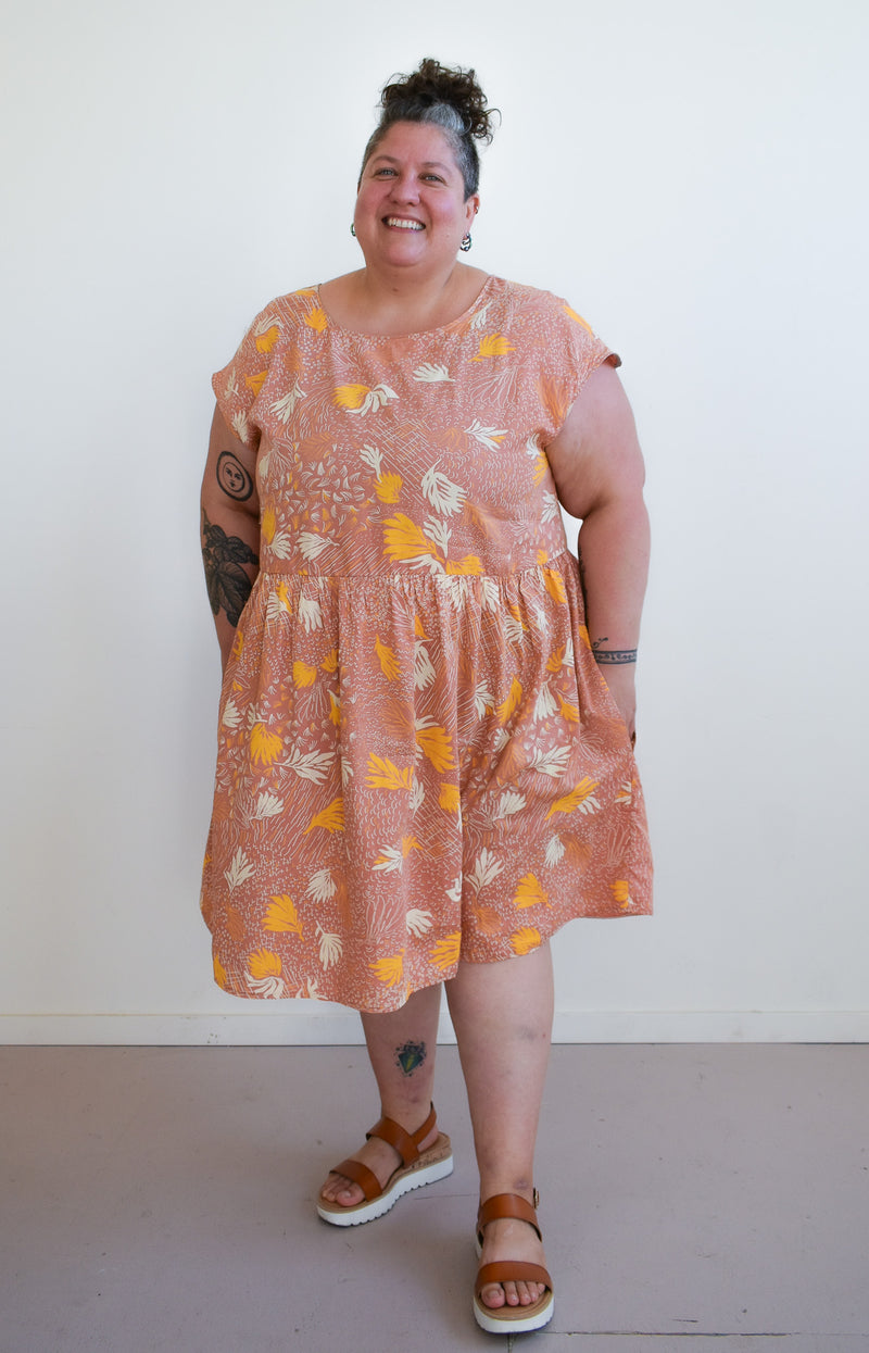 Totally Besties Florence Dress in Tumbleweed