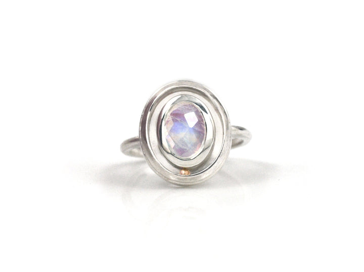 Orbit Ring in Moonstone