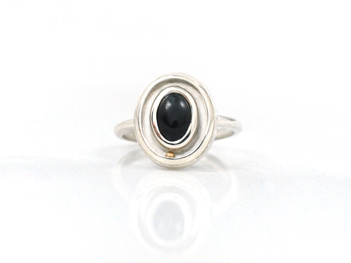 Orbit Ring in Onyx