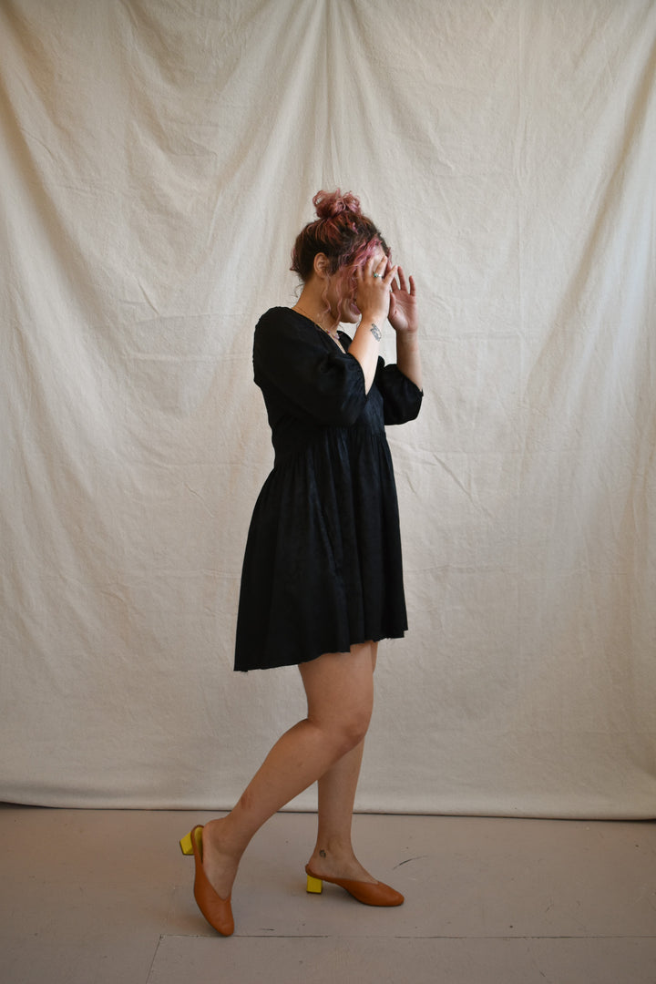 Monique Dress in Obsidian Floral