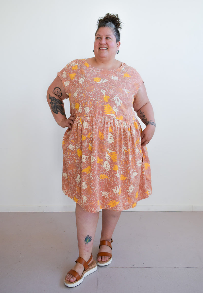Totally Besties Florence Dress in Tumbleweed