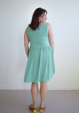 Meredith Dress in Lagoon