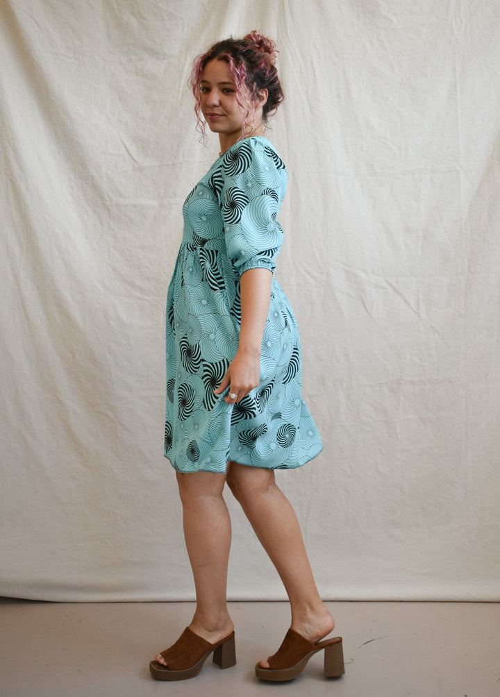 Monique Dress in Vortex